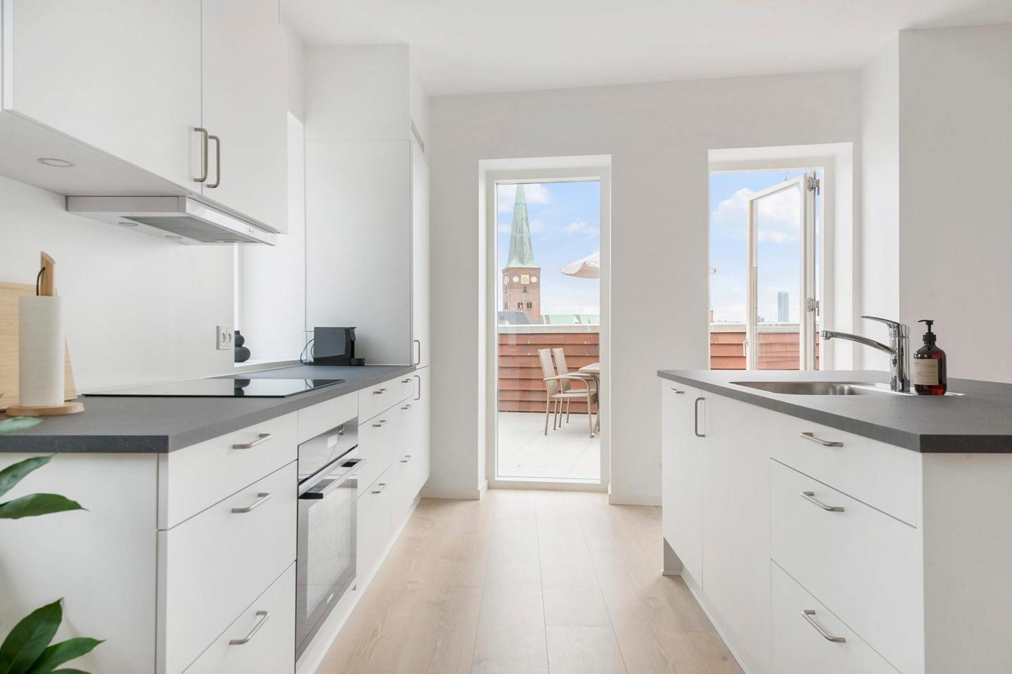 Grand Penthouse Suite With Private Rooftop Terrace Aarhus Exterior photo