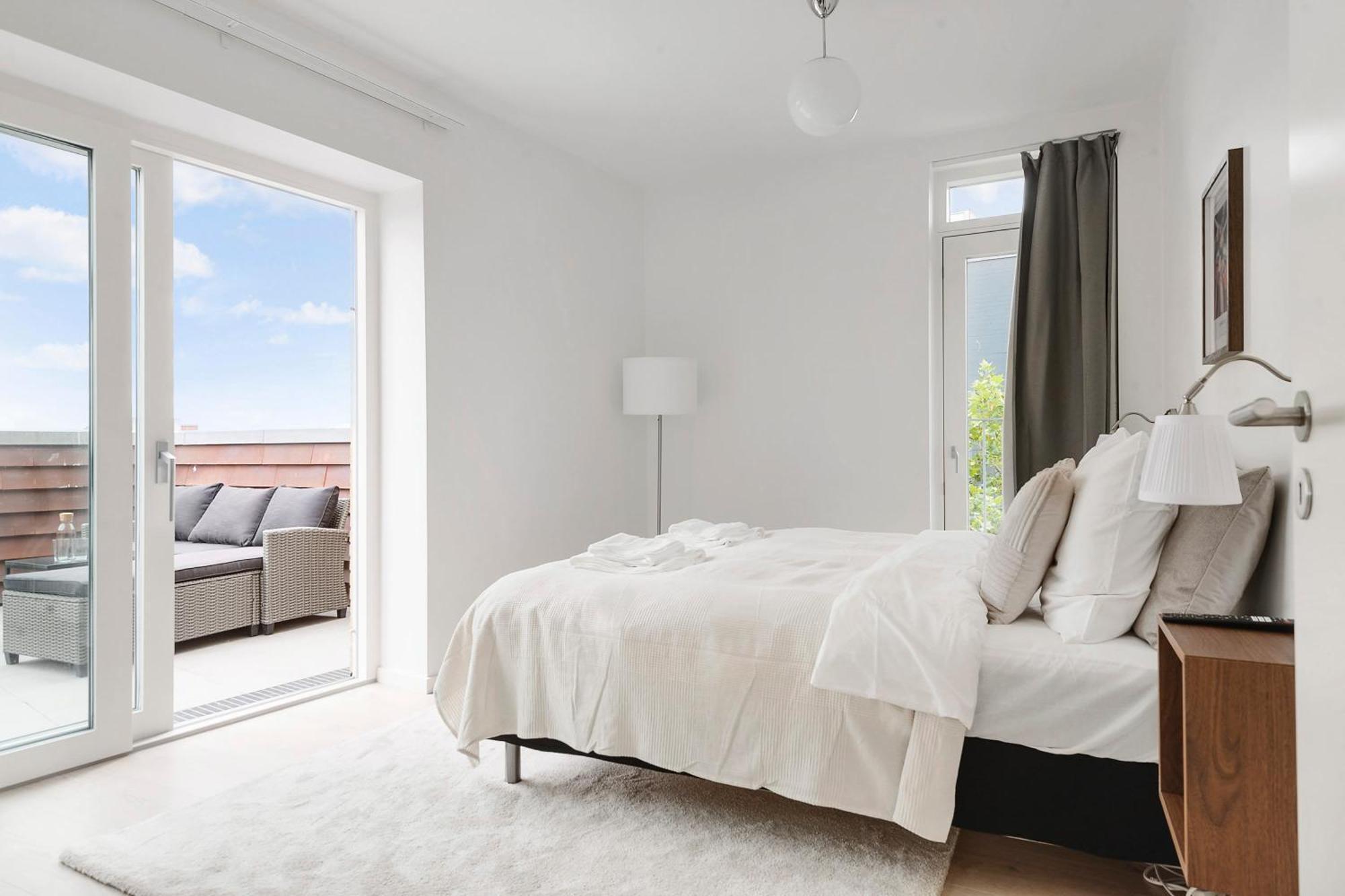 Grand Penthouse Suite With Private Rooftop Terrace Aarhus Exterior photo