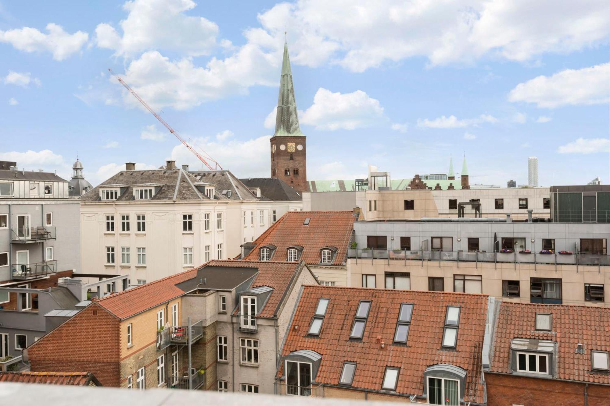 Grand Penthouse Suite With Private Rooftop Terrace Aarhus Exterior photo