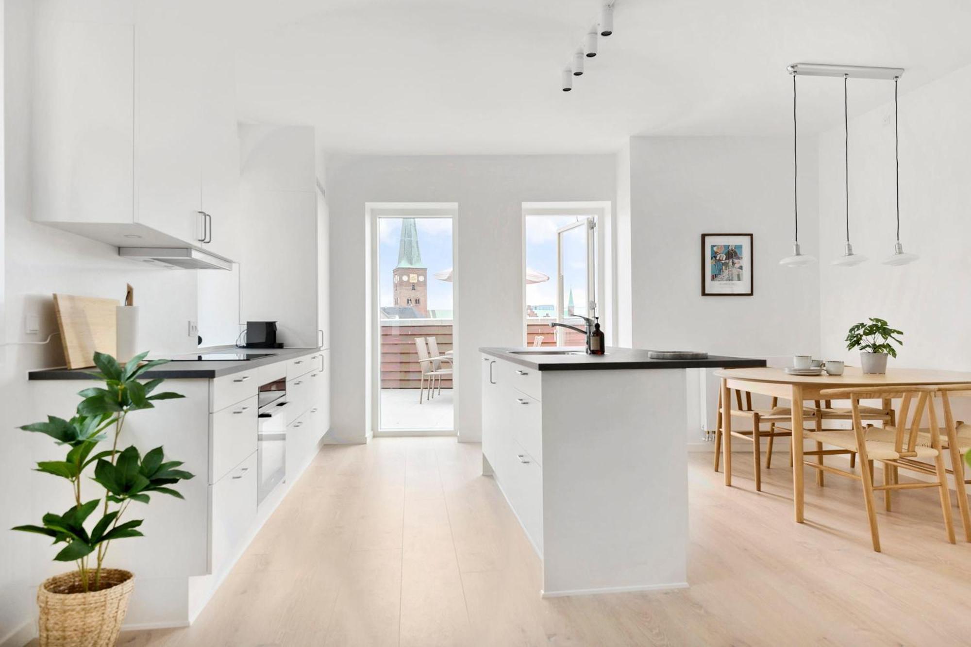Grand Penthouse Suite With Private Rooftop Terrace Aarhus Exterior photo